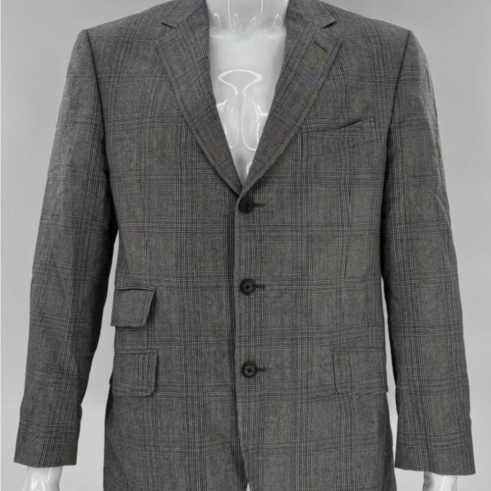 Etro Milano 2 Piece Suit Grey Made In Italy Mens 52